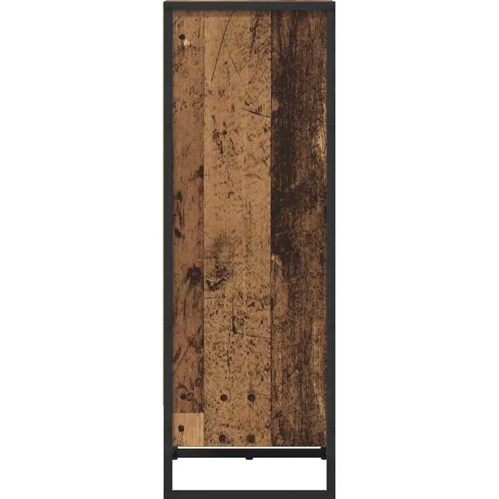vidaXL Boekenkast 40 x 30 x 86,5 cm Bewerkt hout Oud Hout
