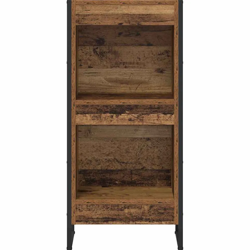 vidaXL Boekenkast 40 x 30 x 86,5 cm Bewerkt hout Oud Hout