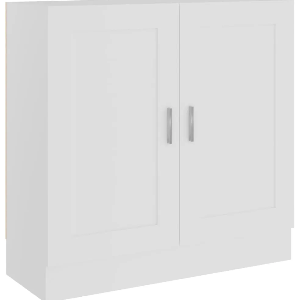 vidaXL Boekenkast 82,5x30,5x80 cm bewerkt hout wit