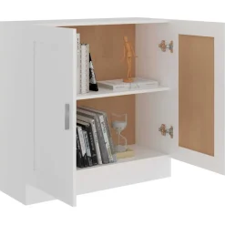 vidaXL Boekenkast 82,5x30,5x80 cm bewerkt hout wit