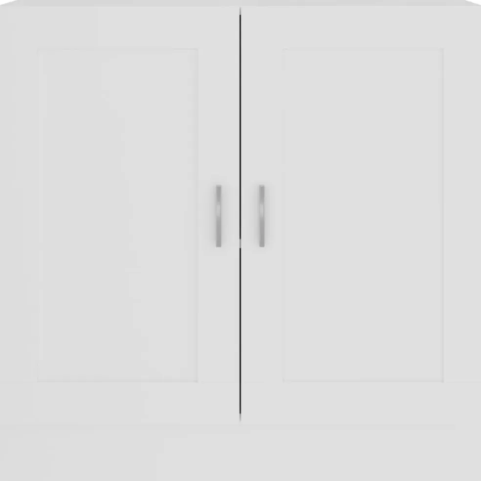 vidaXL Boekenkast 82,5x30,5x80 cm bewerkt hout wit