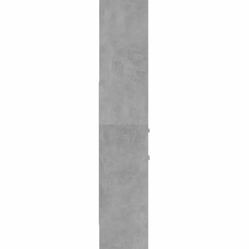 vidaXL Boekenkast 40x35x180 cm bewerkt hout betongrijs