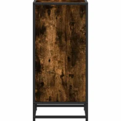 vidaXL Boekenkast 40x35x76 cm bewerkt hout gerookt eikenkleurig