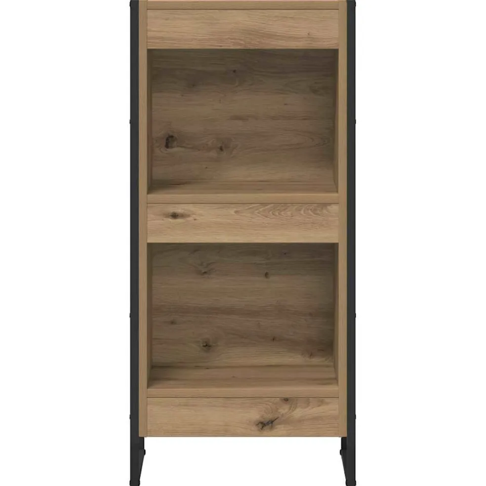 vidaXL Boekenkast 40 x 30 x 86,5 cm Bewerkt hout Ambachtelijk eiken
