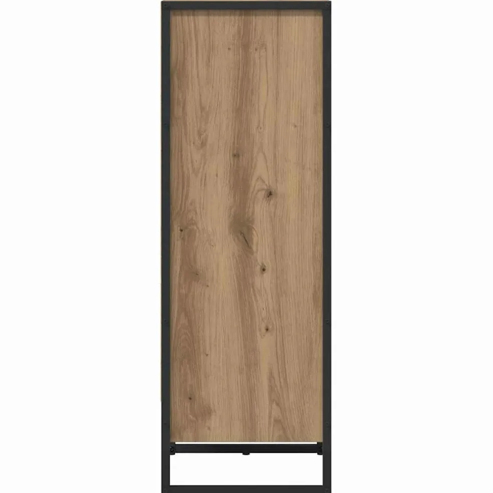 vidaXL Boekenkast 40 x 30 x 86,5 cm Bewerkt hout Ambachtelijk eiken