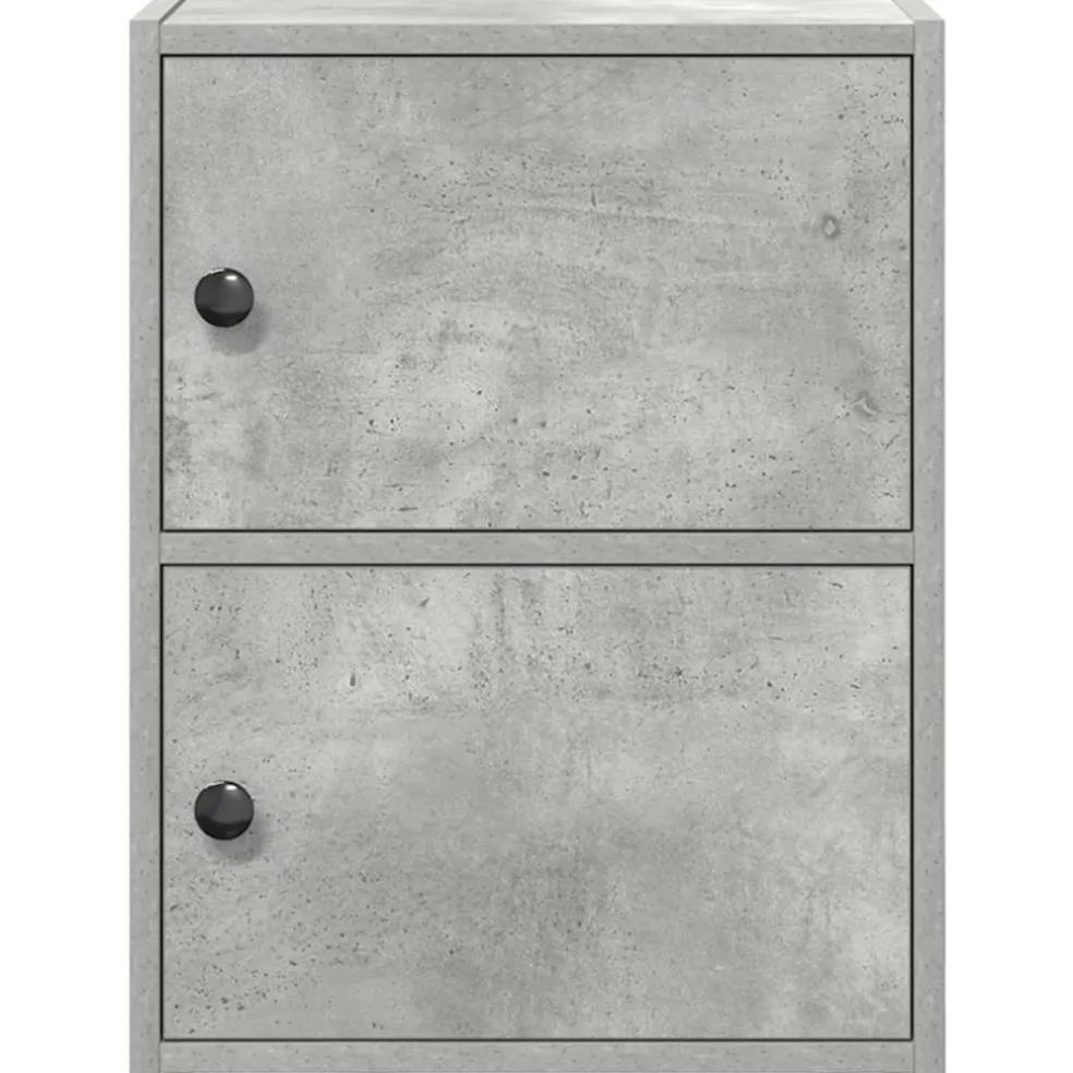 vidaXL Boekenkast 40x24x52 cm bewerkt hout betongrijs