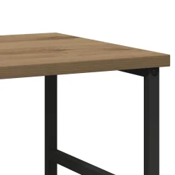 vidaXL Boekenkast 50x33x82 cm bewerkt hout artisanaal eikenkleurig