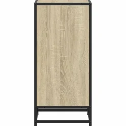 vidaXL Boekenkast 40x35x76 cm bewerkt hout sonoma eikenkleurig
