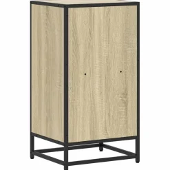 vidaXL Boekenkast 40x35x76 cm bewerkt hout sonoma eikenkleurig