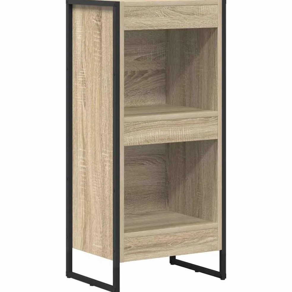 vidaXL Boekenkast 40 x 30 x 86,5 cm Bewerkt hout Sonoma