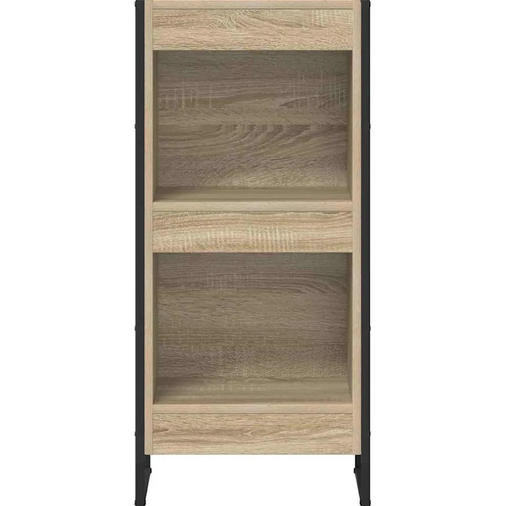 vidaXL Boekenkast 40 x 30 x 86,5 cm Bewerkt hout Sonoma