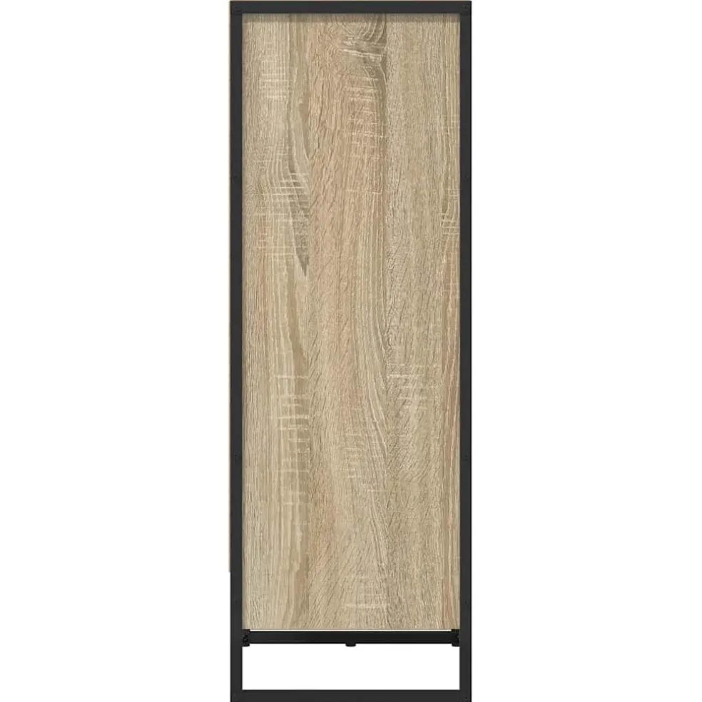vidaXL Boekenkast 40 x 30 x 86,5 cm Bewerkt hout Sonoma