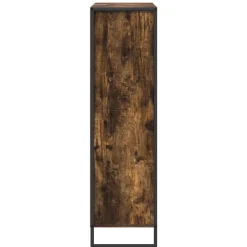 vidaXL Boekenkast 99,5 x 30 x 108 cm Bewerkt hout Rook Eik