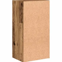 vidaXL Boekenkast 40x30x77 cm bewerkt hout oud houtkleurig