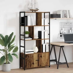 vidaXL Boekenkast 80 x 30 x 155,5 cm Bewerkt hout Oud hout