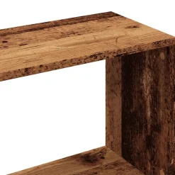 vidaXL Boekenkast 45x24x159 cm bewerkt hout oud houtkleurig