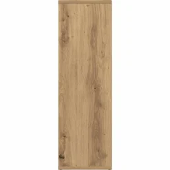 vidaXL Boekenkast 50x25x80 cm bewerkt hout artisanaal eikenkleur
