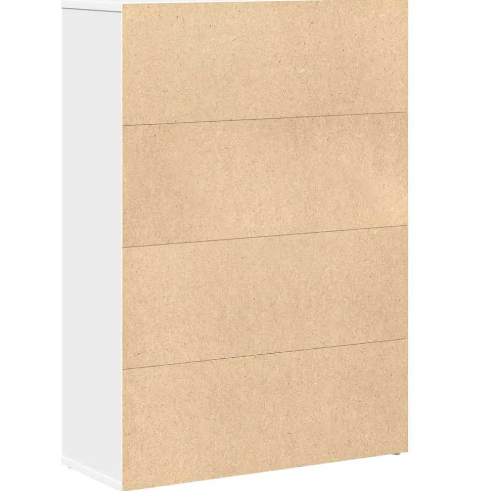 vidaXL Boekenkast 60x24x85 cm bewerkt hout wit