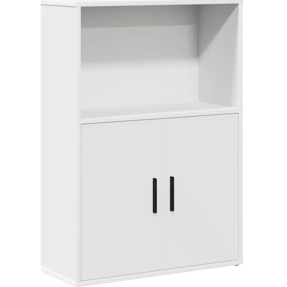 vidaXL Boekenkast 60x24x85 cm bewerkt hout wit