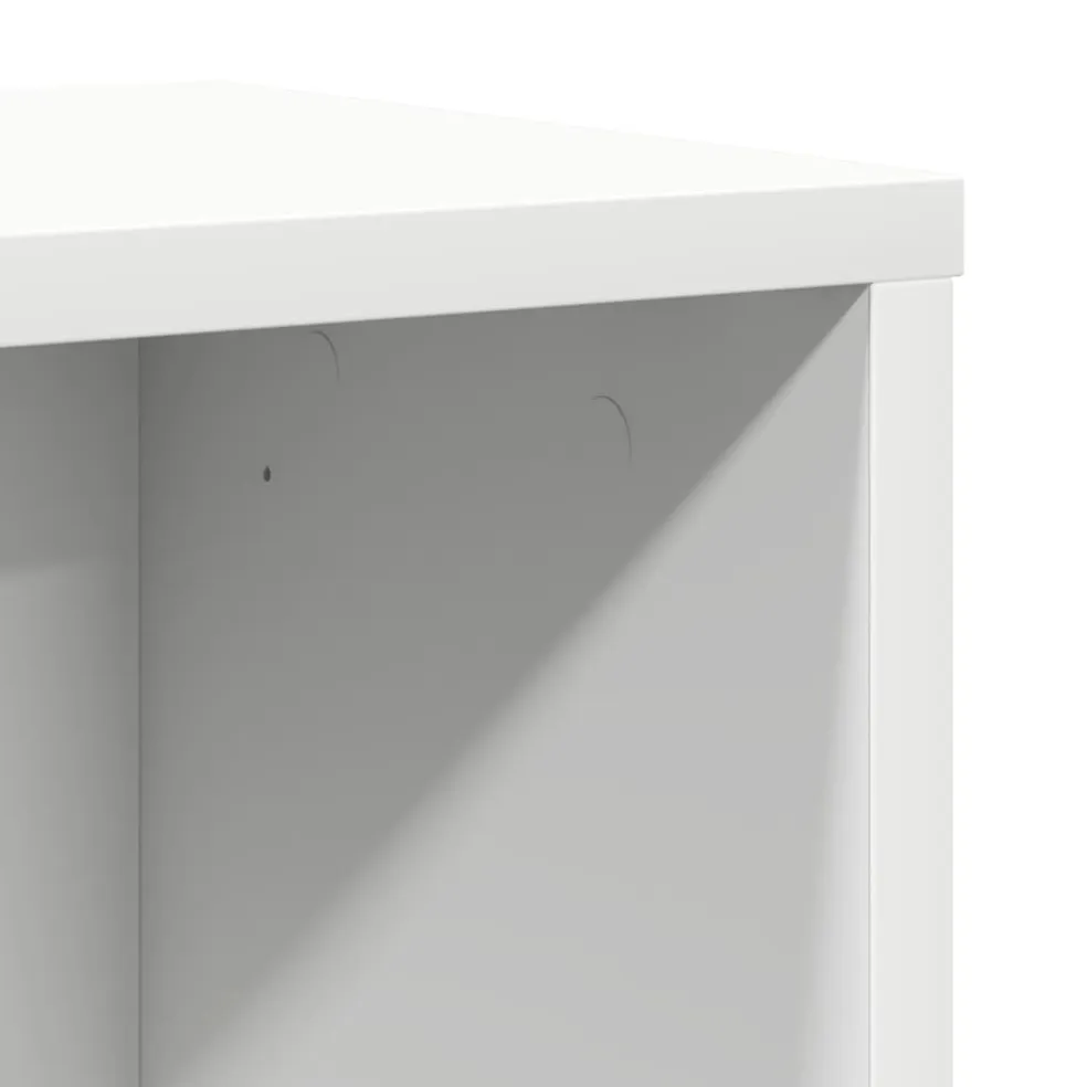 vidaXL Boekenkast 60x24x85 cm bewerkt hout wit