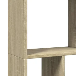 vidaXL Boekenkast 60x20x120,5 cm bewerkt hout sonoma eikenkleurig