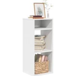 vidaXL Boekenkast 34x31x80 cm bewerkt hout wit