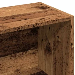 vidaXL Boekenkast 50x25x104 cm oud houtkleurig