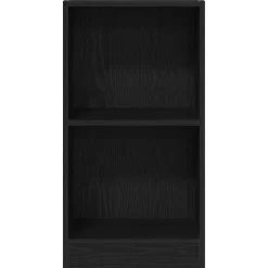 vidaXL Boekenkast 40x24x76 cm spaanplaat zwart eikenkleurig