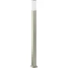 vidaXL Bolderarmatuur met sensor en stopcontact 110 cm roestvrij staal IP44