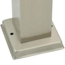 vidaXL Bolderverlichting met sensor 3 stuks 50 cm RVS IP44