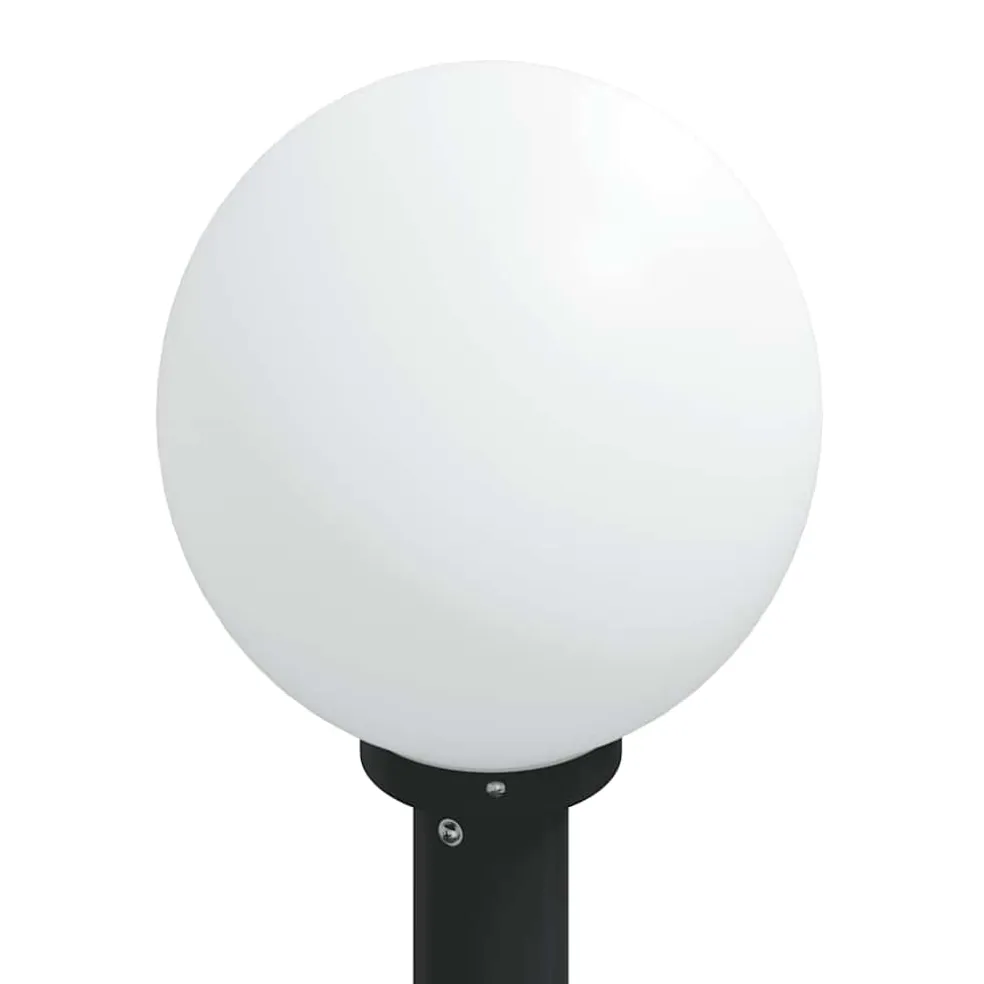 vidaXL Bolderverlichting met sensor 3 stuks 120 cm Zwart IP44