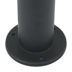 vidaXL Bolderverlichting met sensor 80 cm zwart IP44