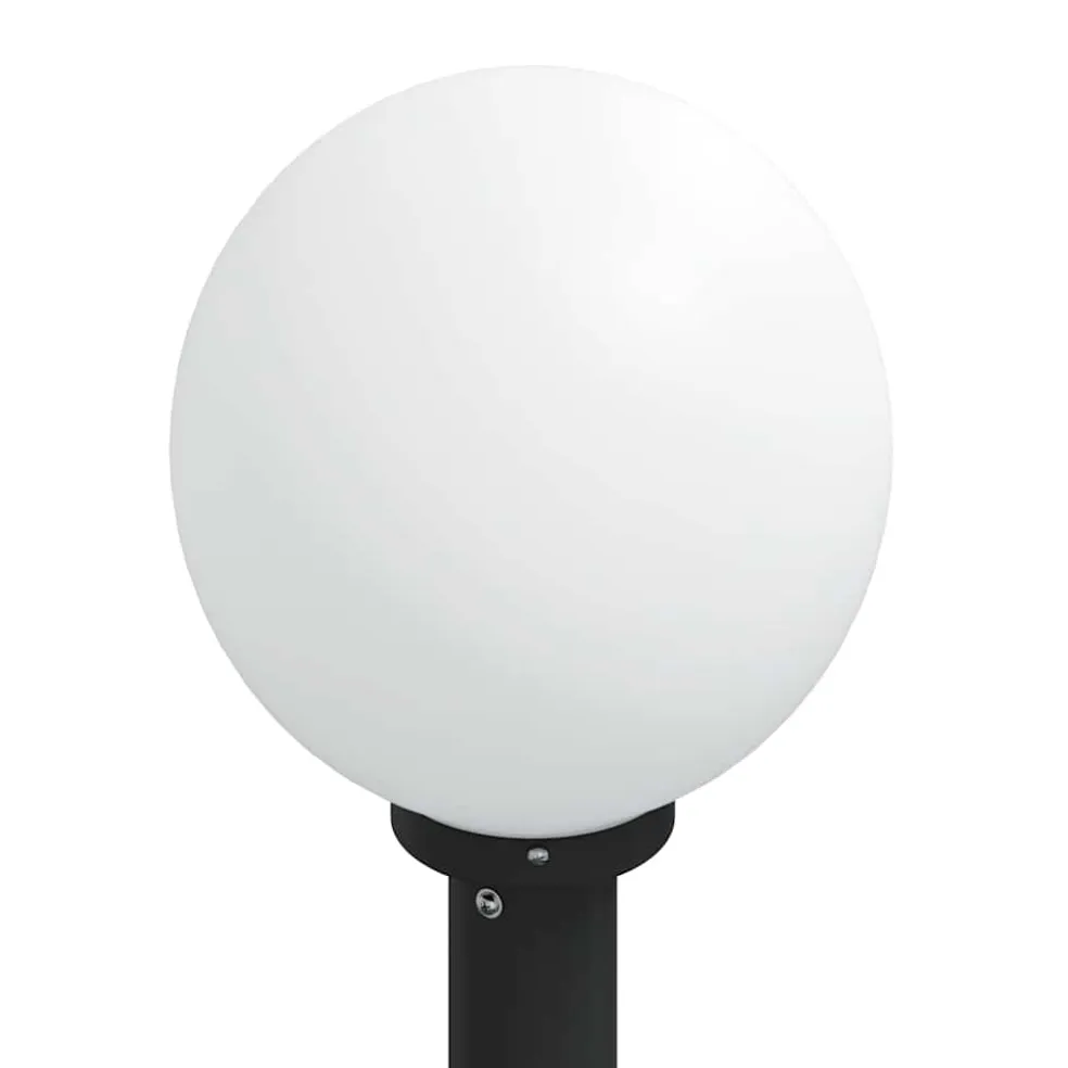 vidaXL Bolderverlichting met sensor 80 cm zwart IP44