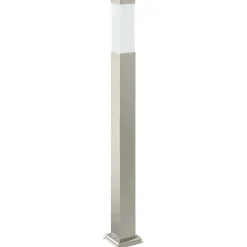 vidaXL Bolderverlichting met sensor 80 cm RVS IP44