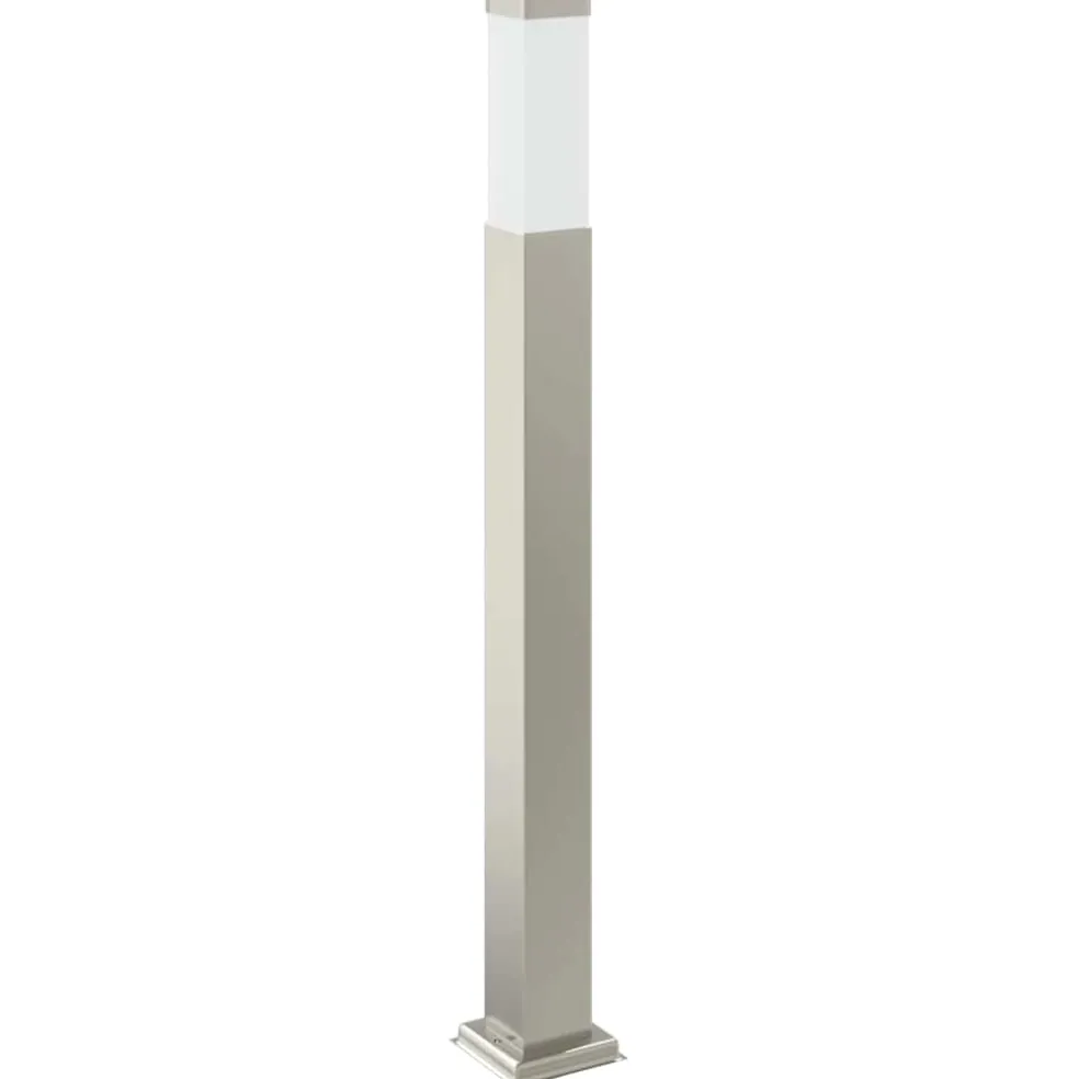 vidaXL Bolderverlichting met sensor 80 cm RVS IP44