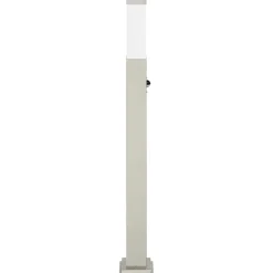 vidaXL Bolderverlichting met sensor 80 cm RVS IP44