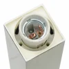 vidaXL Bolderverlichting met stopcontact 3 stuks 110 cm RVS IP44