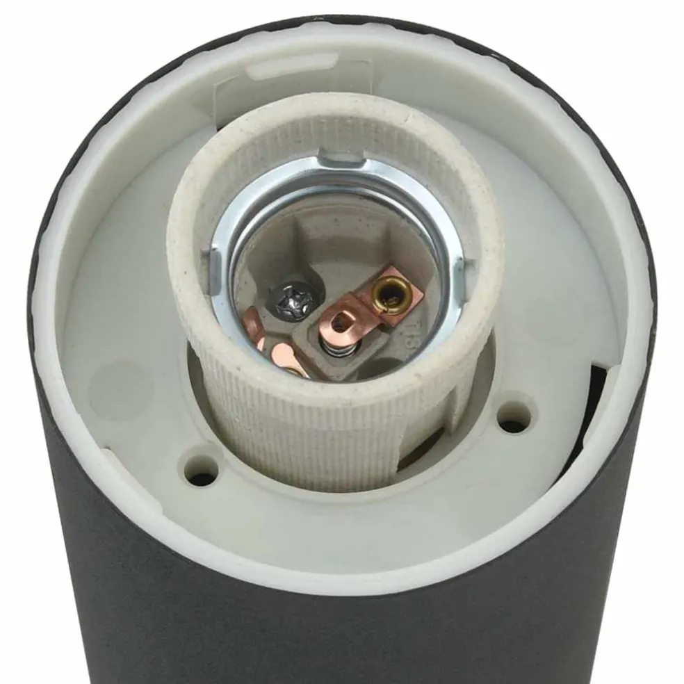 vidaXL Bolderverlichting met sensor 3 stuks 50 cm RVS IP44