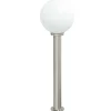 vidaXL Bolderverlichting met sensor 80 cm RVS IP44