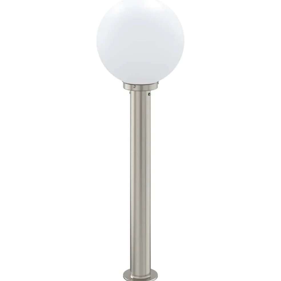 vidaXL Bolderverlichting met sensor 80 cm RVS IP44