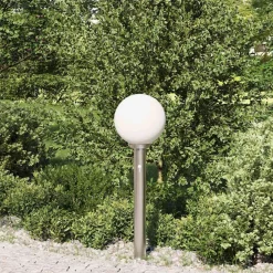 vidaXL Bolderverlichting met sensor 80 cm RVS IP44