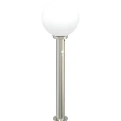 vidaXL Bolderverlichting met sensor 80 cm RVS IP44