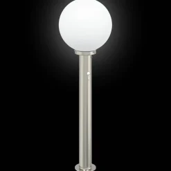 vidaXL Bolderverlichting met sensor 80 cm RVS IP44