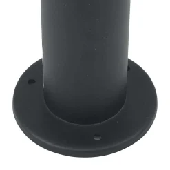 vidaXL Bolderverlichting met sensor 3 stuks 80 cm Zwart IP44