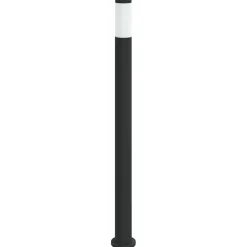 vidaXL Bolderverlichting met sensor 110 cm roestvrij staal IP44