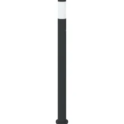 vidaXL Bolderverlichting met sensor 110 cm roestvrij staal IP44