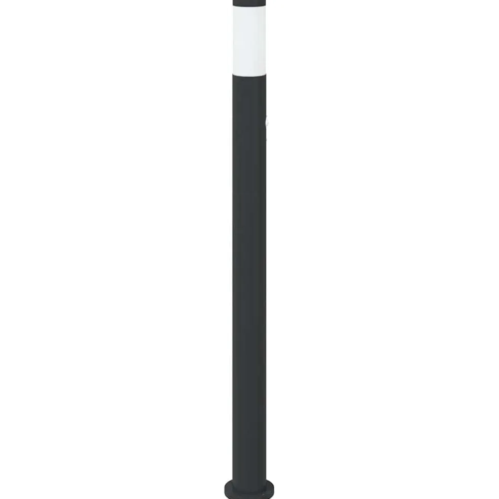 vidaXL Bolderverlichting met sensor 110 cm roestvrij staal IP44