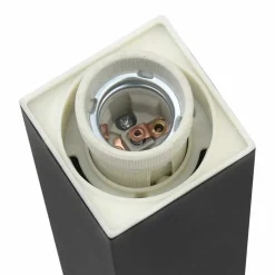 vidaXL Bolderverlichting 3 stuks 110 cm Zwart IP44
