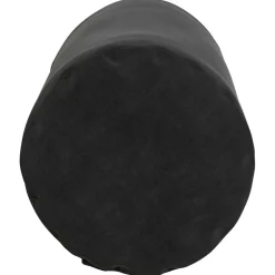 vidaXL Bolster Kussens 2 stuks Zwart Ø 15 x 40 cm Cordstof