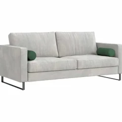vidaXL Bolster Kussens 2 stuks Donkergroen Ø 15 x 40 cm Cordstof